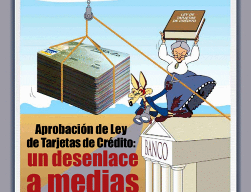Ley de Tarjetas de Crédito: Desenlace a medias